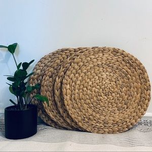 Five Woven Placemats